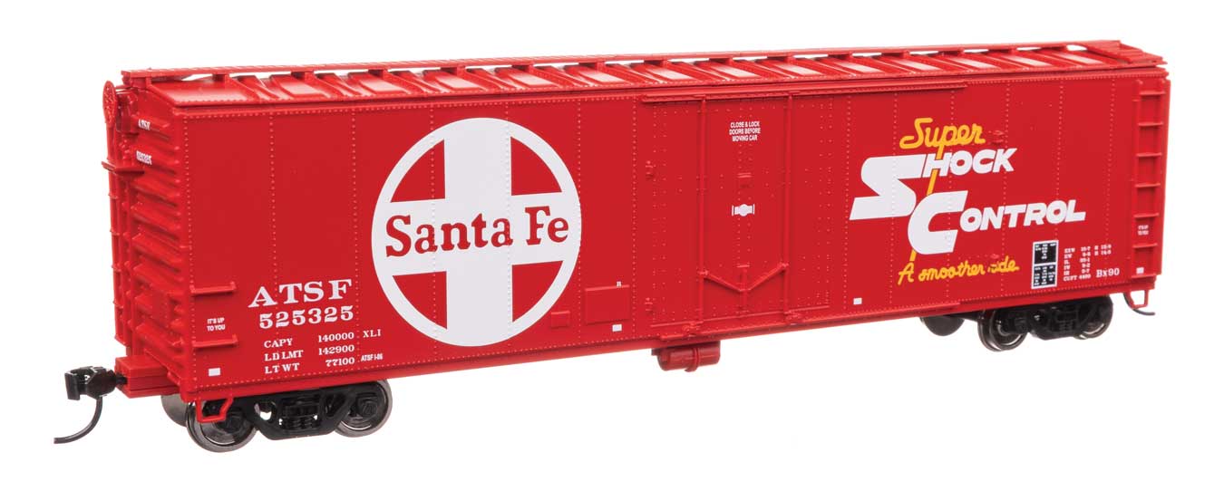 Walthers HO 910-2846 Boxcar 50' PC&F Insulated Boxcar - RtR Santa Fe #525325