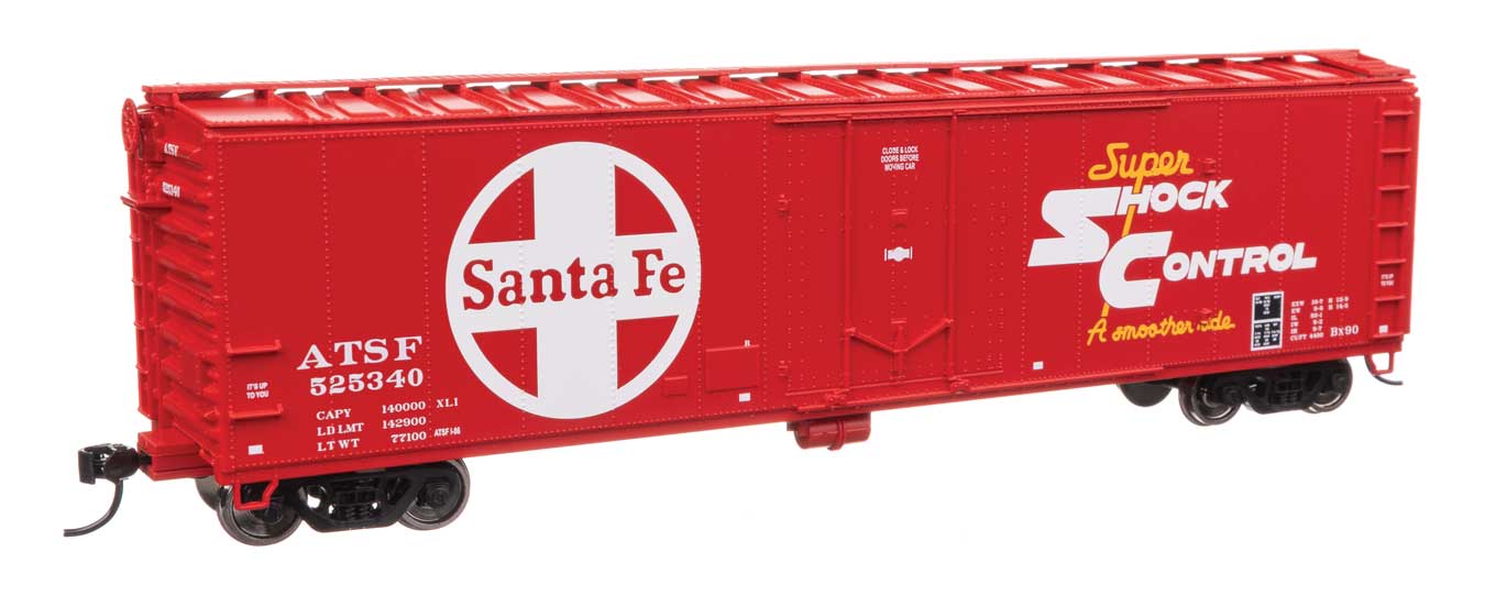 Walthers HO 910-2848 Boxcar 50' PC&F Insulated Boxcar - RtR Santa Fe #525340