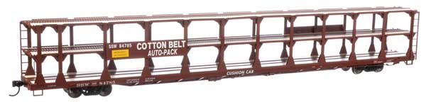 Walthers HO 910-8221 Mainline Auto Rack Southern Pacific Cotton Belt #84785