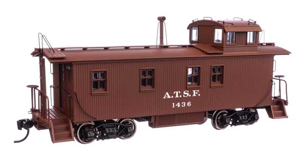 Walthers HO 920-103207 Proto 30' waycar Caboose Santa Fe #1436