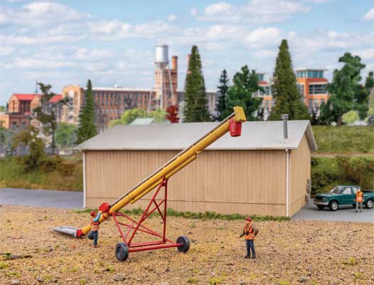 Walthers HO 933-4183 Cornerstone Utility Auger - Transload Facility -- Kit