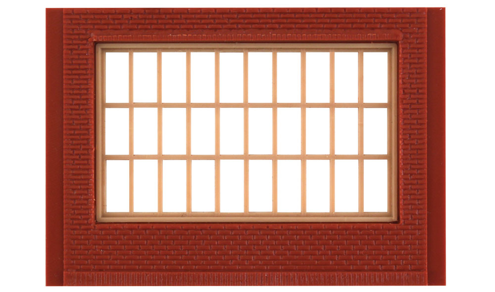 Woodland Scenics HO Scale 30175 Street Sash Windows
