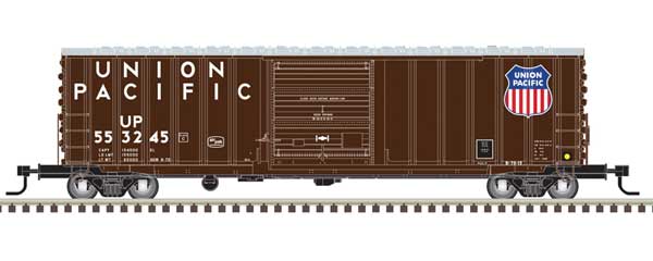 Atlas HO 20007061 Boxcar ACF 50' Precision Design Rib-Side Boxcar RTR Union Pacific #553245
