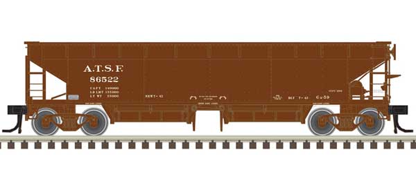 atlas HO 20006813 Ballast Car 70-Ton Hart Ballast Car (3-Pack)
Santa Fe