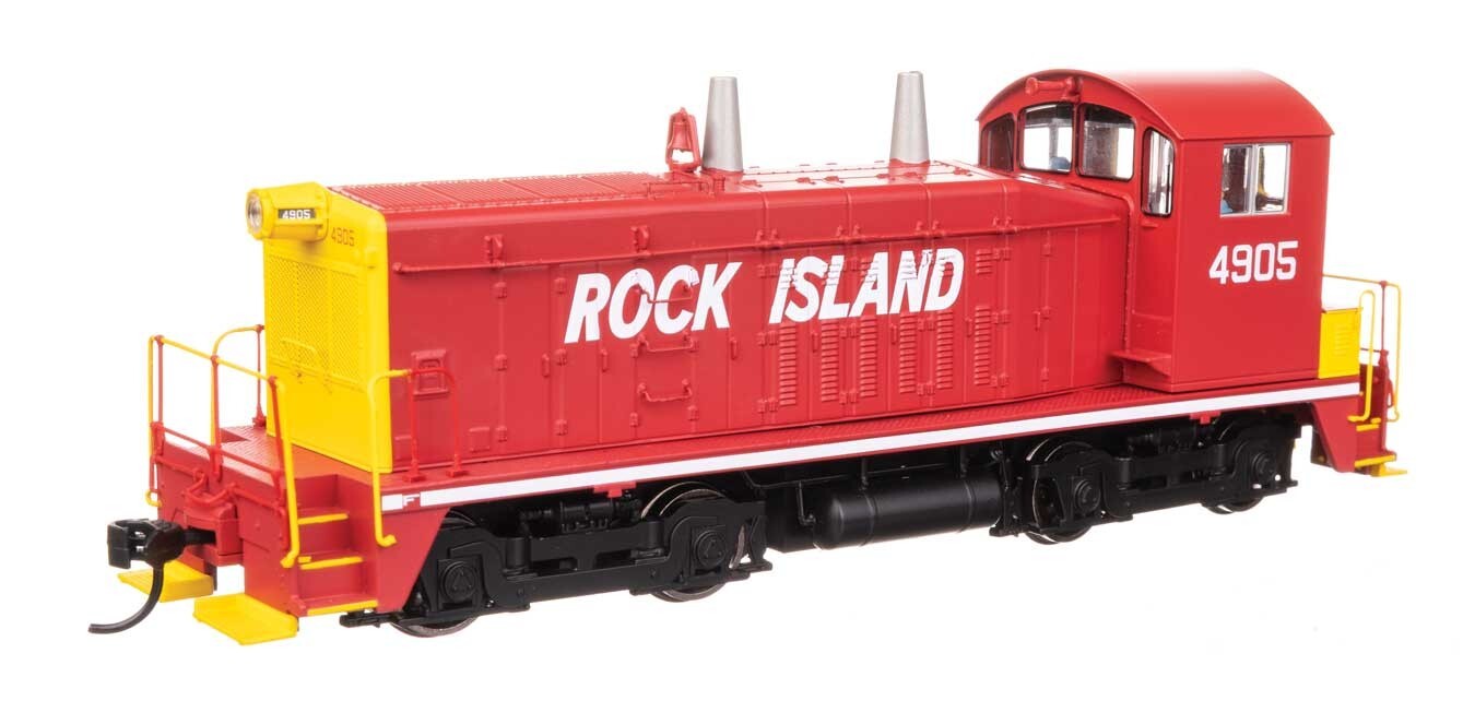 Walthers HO scale model locomotive - Walthers EMD NW2 Rock Island #4905 DC Version