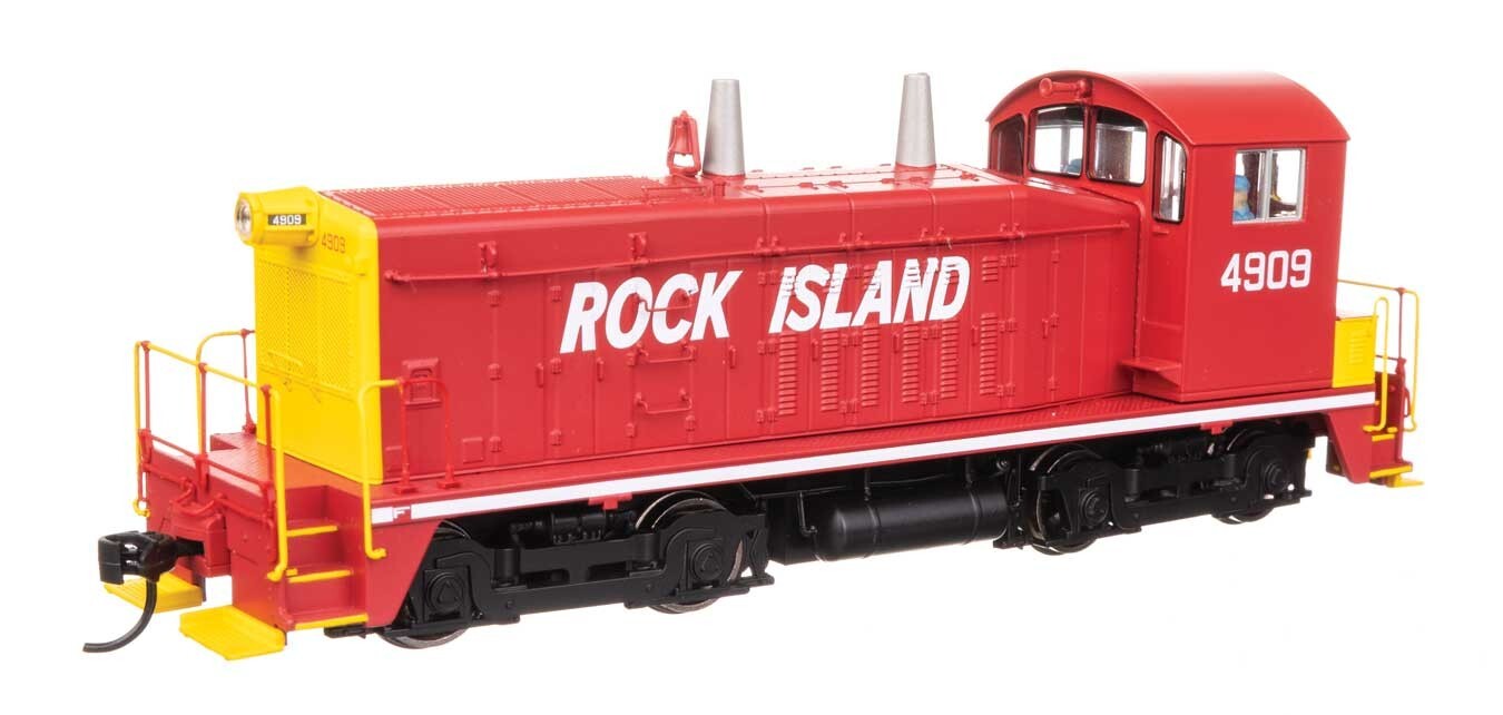 Walthers HO scale model locomotive - Walthers EMD NW2 Rock Island #4909 Sound/DCC Version