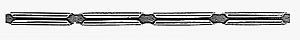 Atlas HO Scale 170 Track Rail Joiners NS (for Code 100 or Code 83 Rail) (48pk)