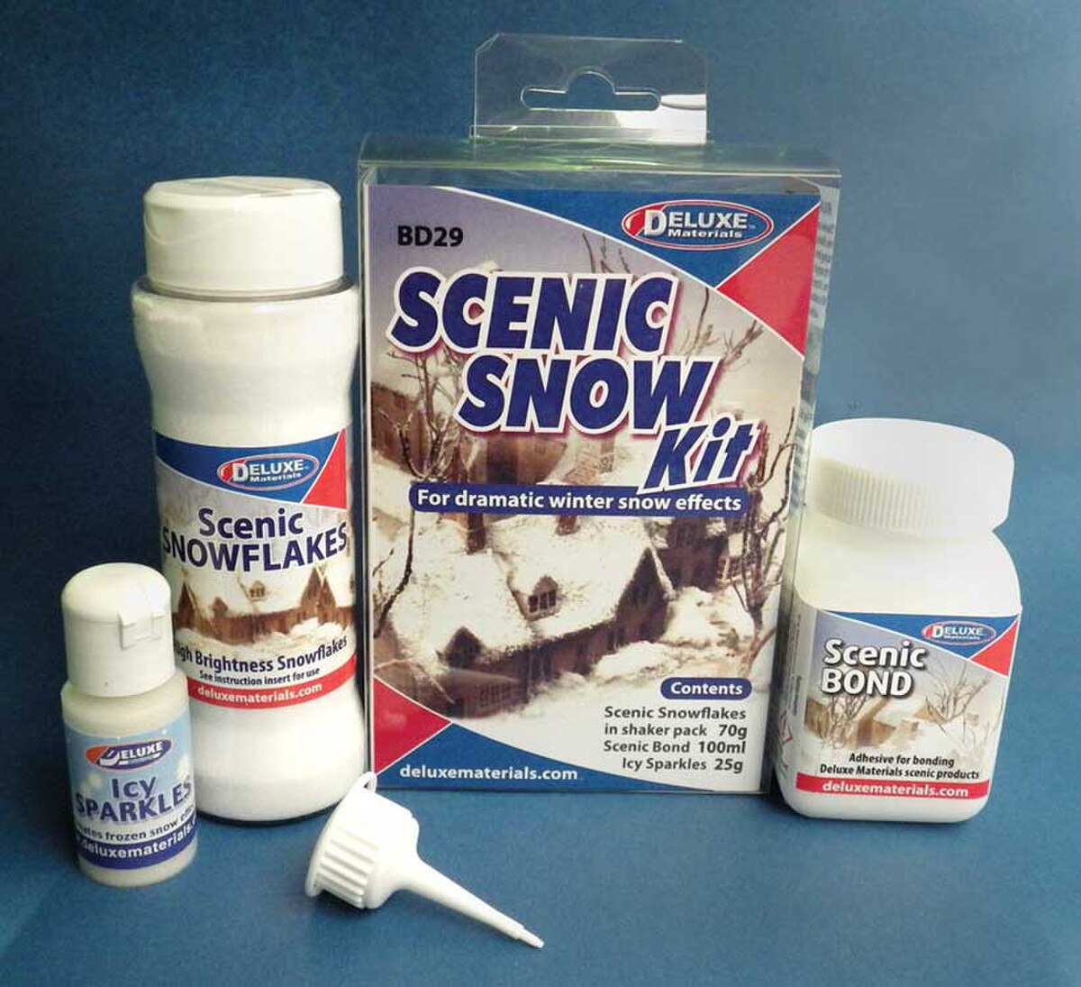 Deluxe Materials Ltd ALL 806-BD29 Scenery Scenic Snow Kit