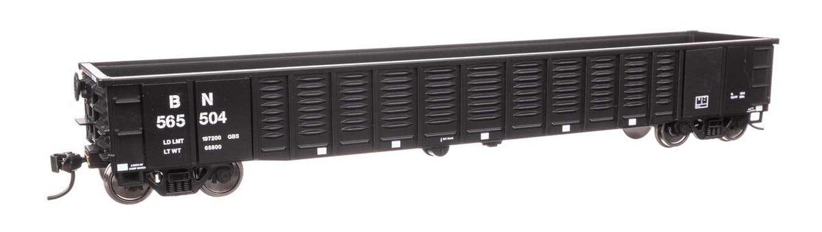 Walthers HO 910-6076 Freight Cars 53' Corrugated-Side Gondola - Burlington Northern #565504 Burlington Northern #565504