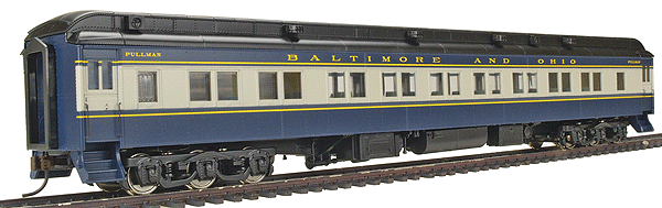 Walthers HO 932-10310 Passenger Pullman Heavyweight 28-1 Parlor Car - RtR Baltimore & Ohio #3416