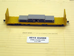 5 1/2' x 198" Steel Plate Load Semi-Finished HO Weight Kit - Trackside Trains
