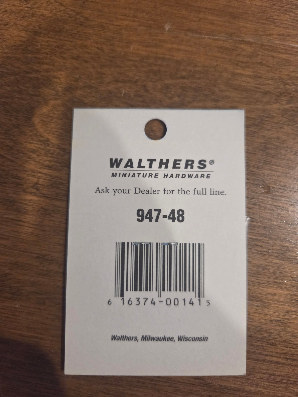 Walthers HO 947-48 Tools Drill Bit - pkg(2) #48 - .076" Diameter