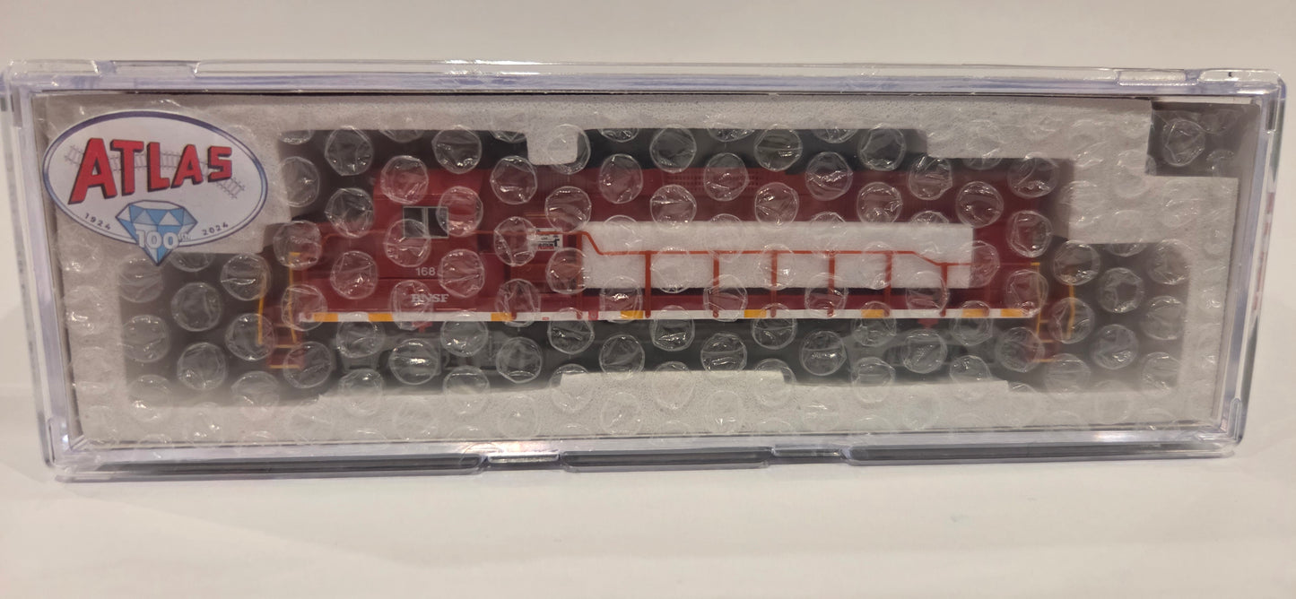 Atlas N Scale GP60 Diesel Locomotive BNSF #168 DCC sound equipped