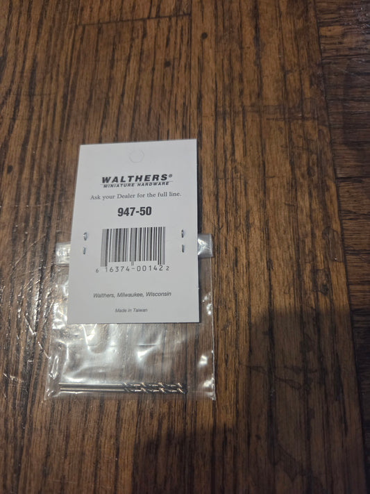 Walthers HO 947-50 Tools Drill Bit - pkg(2) #50 - .070" Diameter