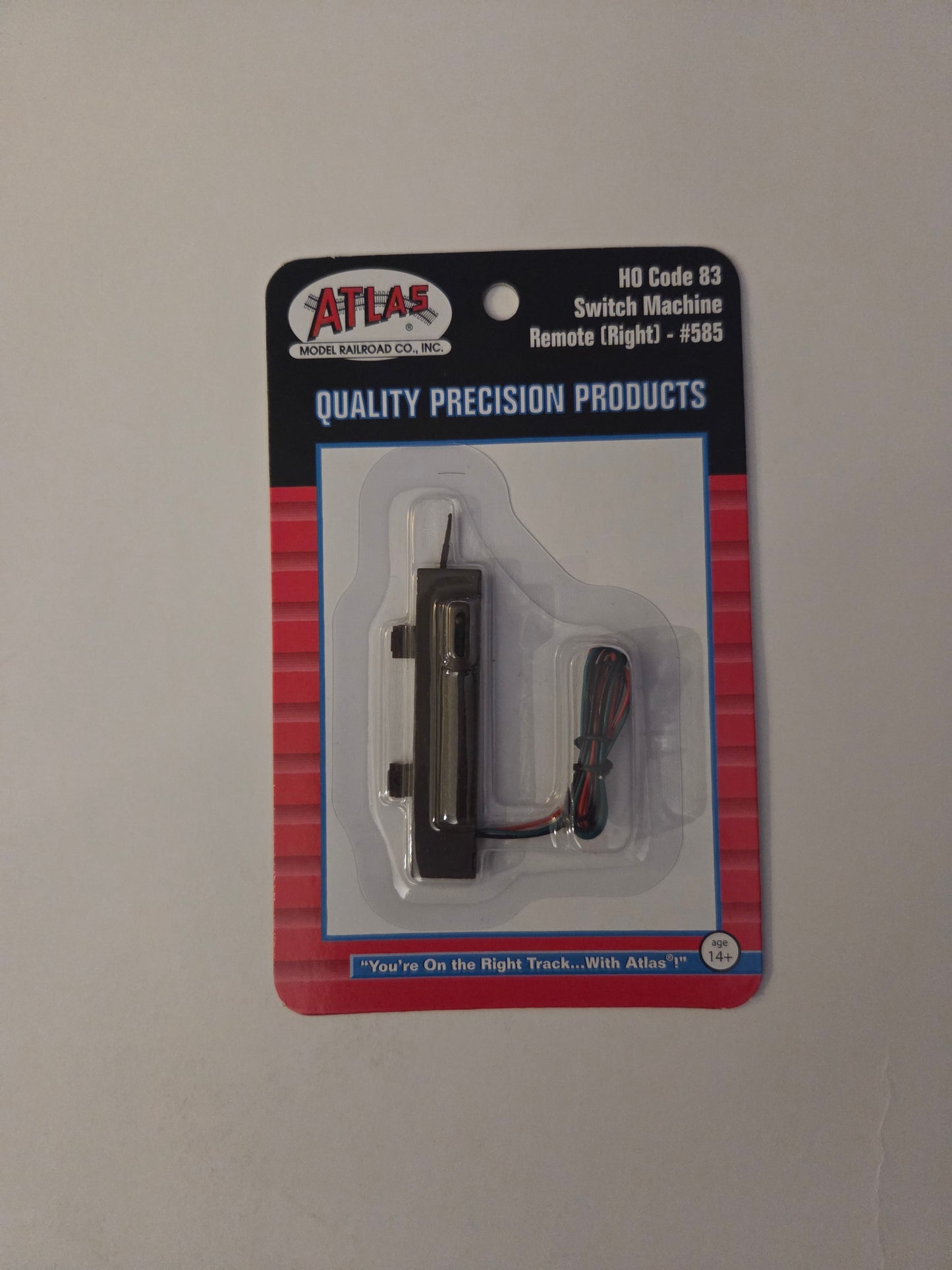 Atlas HO Scale Track Code 83 Switch Machine Remote (Right)