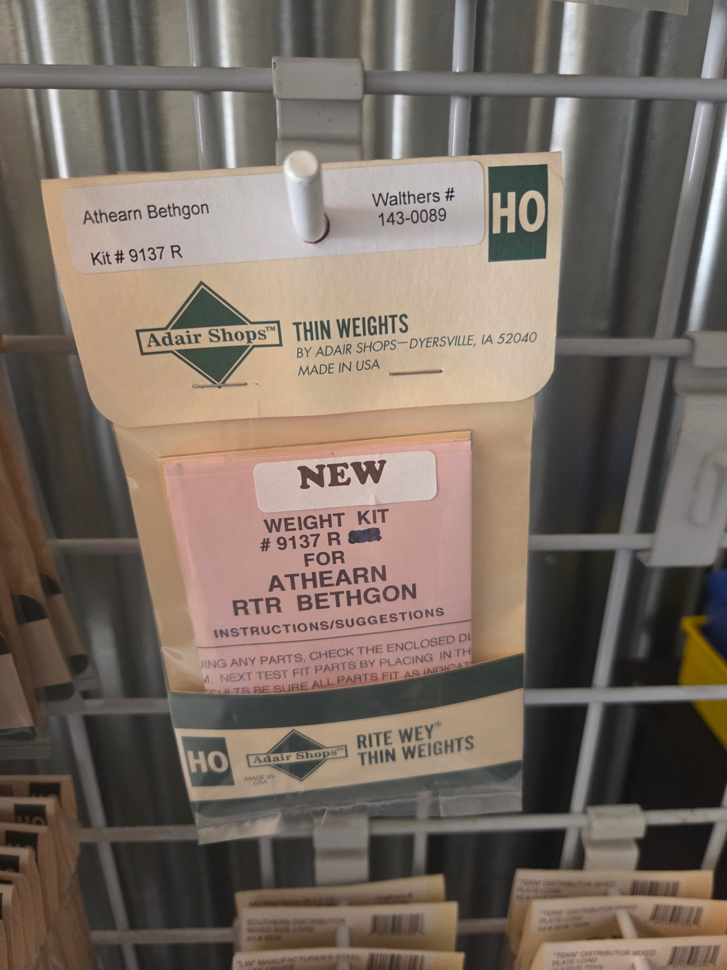 Weight Kit HO for Athearn RTR Bethgon
