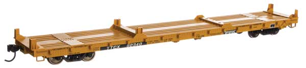 Walthers HO 910-5414 Mainline 60' Container Flat Car TTCX #92340