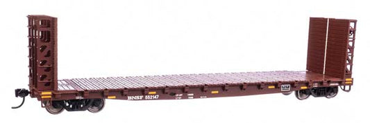 Walthers HO 910-5922 Mainline Bulkhead Flat Car BNSF #552147