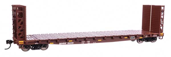 Walthers HO 910-5924 Mainline Bulkhead Flat Car BNSF #552161