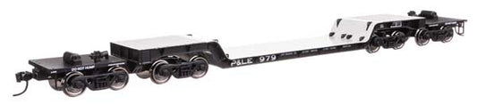 Walthers HO 910-50242 Mainline 81' 8-Axel Depressed Center Flatcar Pittsburgh