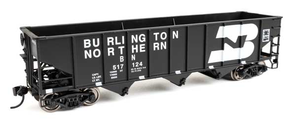 Walthers HO 910-56708 Mainline 70-ton Open Hopper Burlington Northern #517124