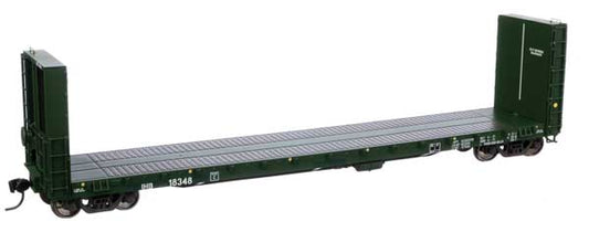 Walthers HO 920-104359 Flatcar 50' CC&F - Ready to Run Indiana Harbor Belt #18348