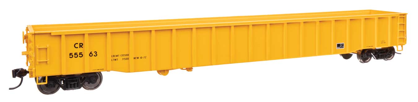 Walthers HO 920-105410 Gondola 65' Thrall Mill Gondola - RTR Conrail #55563