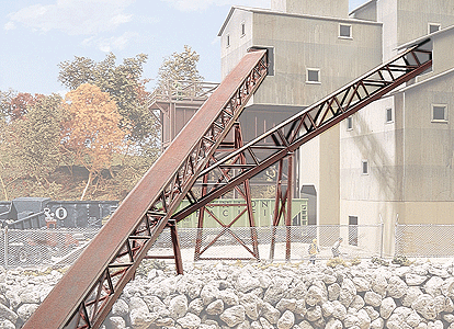 Walthers HO Scale 933-3149 Kit Belt Conveyor