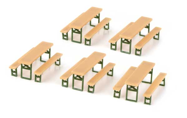 Walthers HO 949-4190 Picnic Tables
