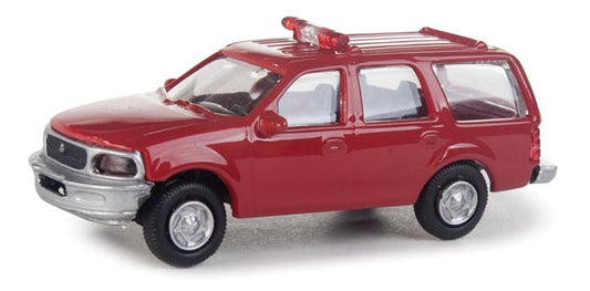Walthers HO 949-12040 SceneMaster FORD Expedition Fire Command auto