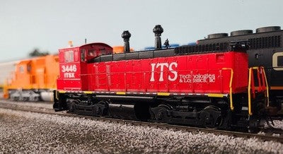 HO scale model railroad decal set - HO Scale ITS Custom SW1500 Decals.  In Terminal Services Contract Switching