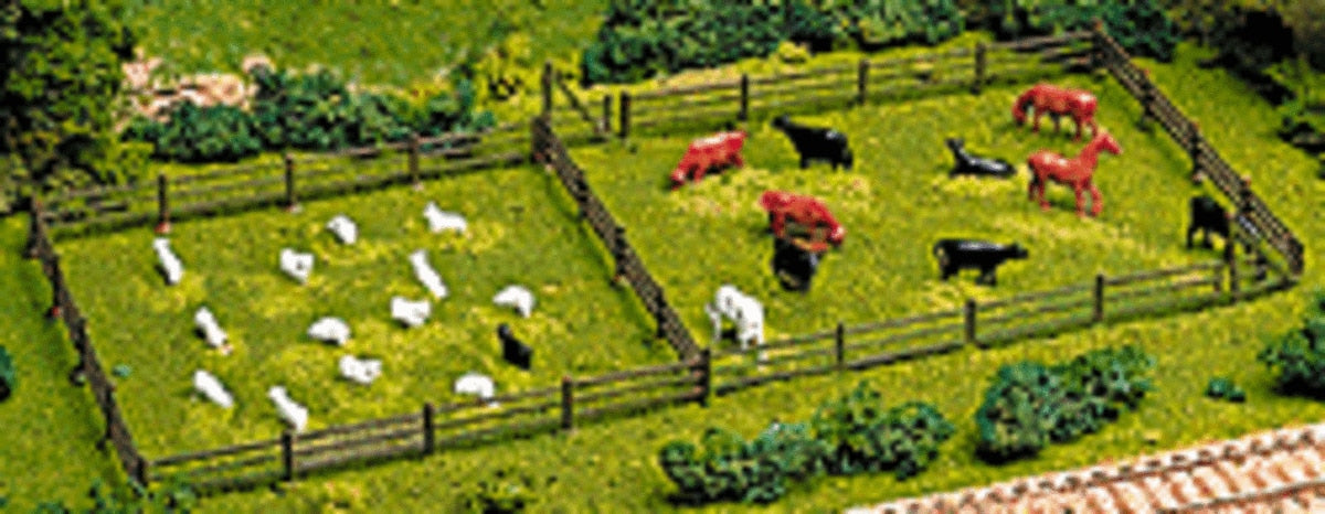 Atlas HO 778 Figures Animals - Cows & Horses
