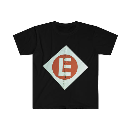 Erie train line logo t-shirt