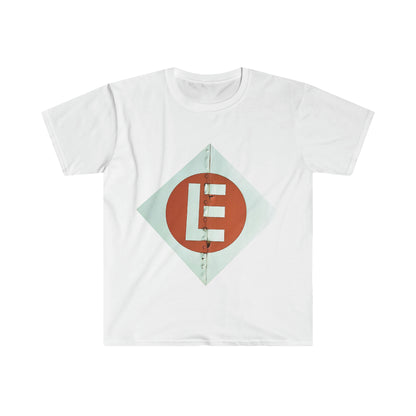 Erie train line logo t-shirt