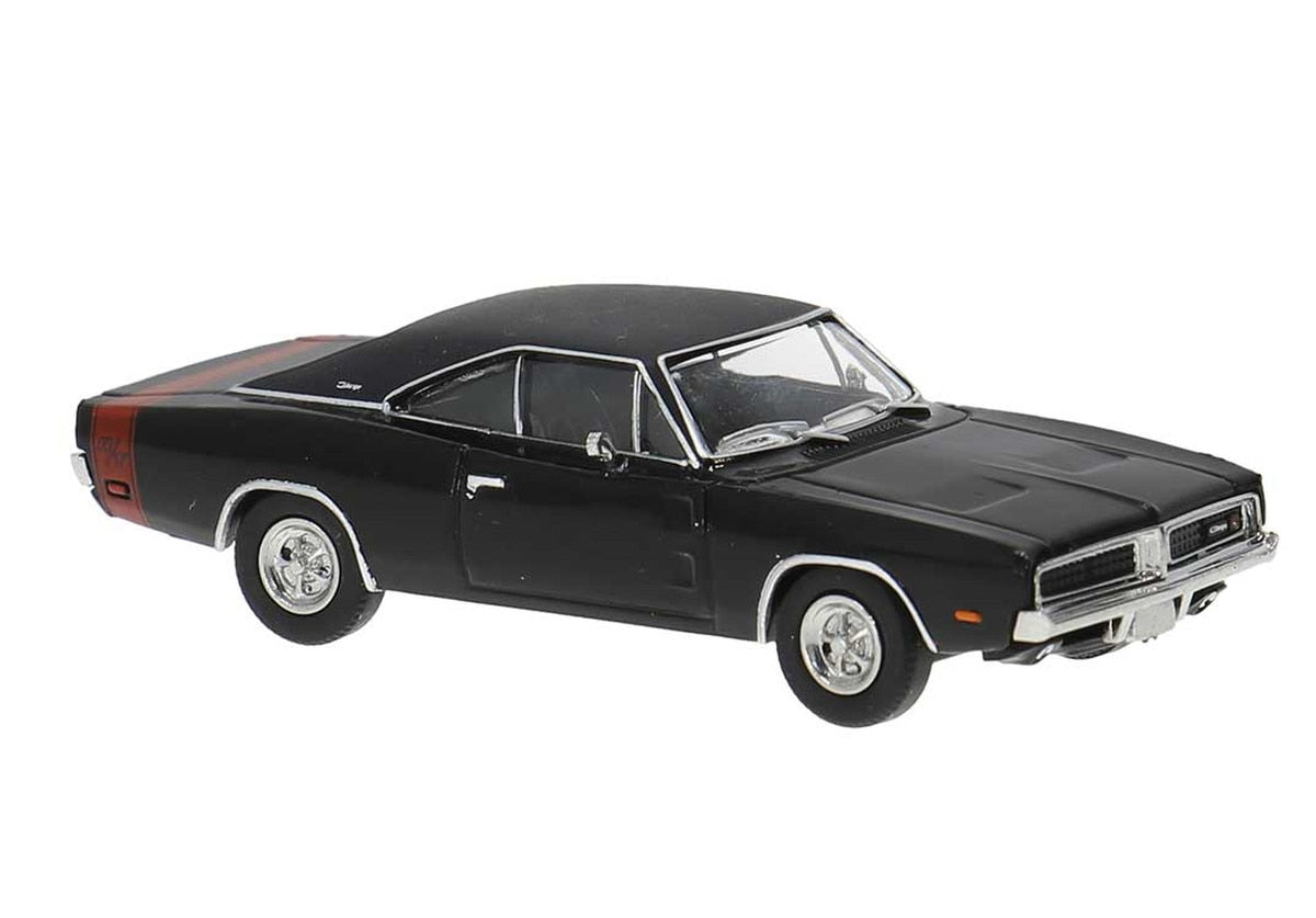 Brekina HO 175-18006 Vehicles Dodge Charger - Assembled - Black
