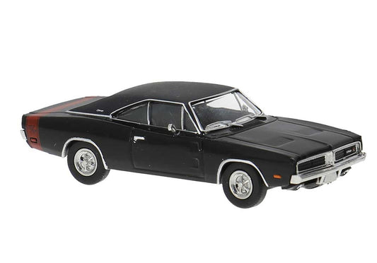 Brekina HO 175-18006 Vehicles Dodge Charger - Assembled - Black