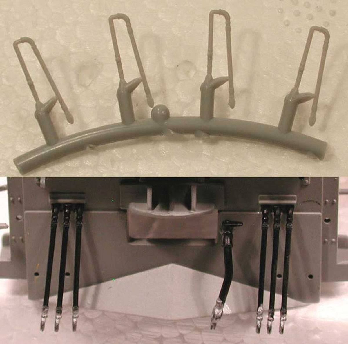 Cal Scale HO 190-616 Super Detailing Parts MU Hoses - Plastic - 16 Piece Set