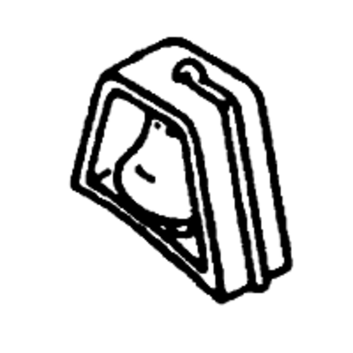 Details West HO 235-151 Super Detailing Parts Bells pkg(2) - Curved Base - Fabricated Type for ALCO Switchers