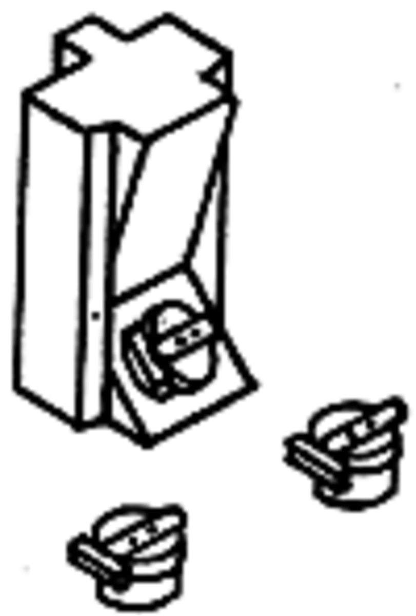 Details West HO 235-241 Super Detailing Parts Sand Filler Hatches pkg(4) - GE Dash 8, 9 & AC Series-Set