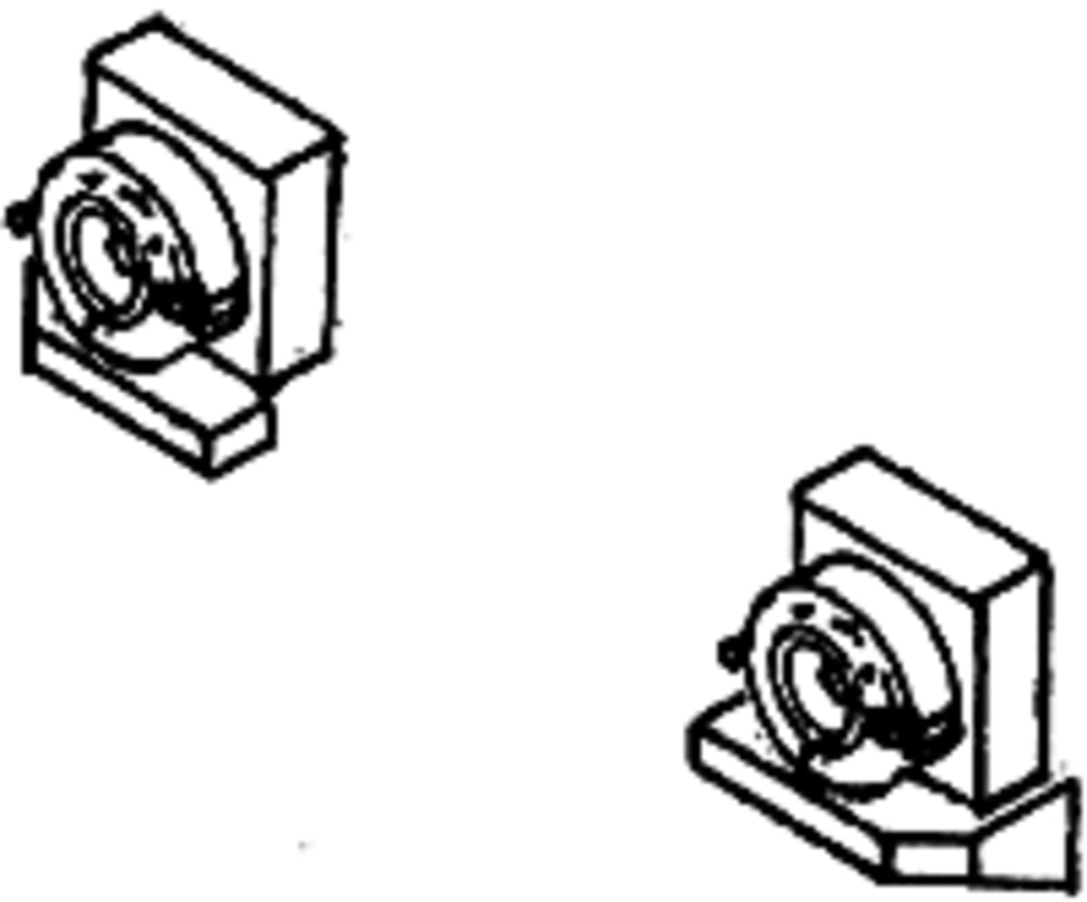 Details West HO 235-243 Super Detailing Parts Ditch Lights - With Platforms & Lenses