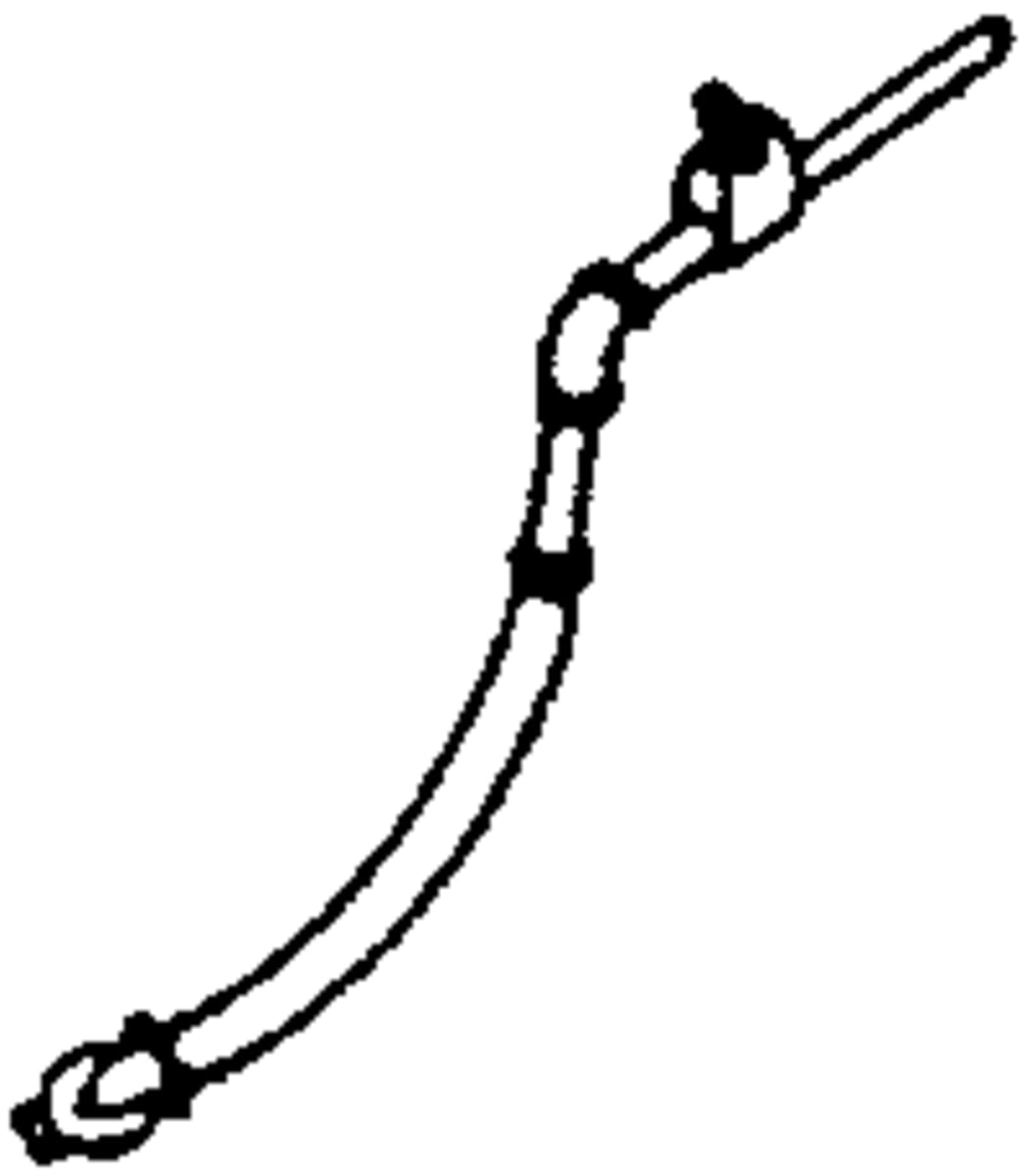 Details West HO 235-268 Super Detailing Parts Air Hose pkg(2) - Locomotive w/Extension and Angle Cock