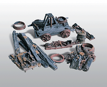 Woodland Scenics 202 Scenery Scenic Details Trackside Junk Piles (Unpainted...