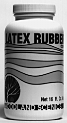 Woodland Scenics 1204 Latex Rubber (Liquid) 16oz