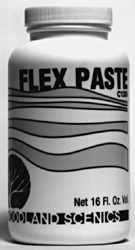 Woodland Scenics 1205 Flex Paste(TM) 16oz 473mL Scenery Filler/Coating Material