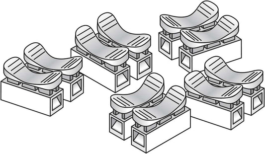 Woodland Scenics 5686 Just Plug Accessory Splicer Plugs (12 pack)