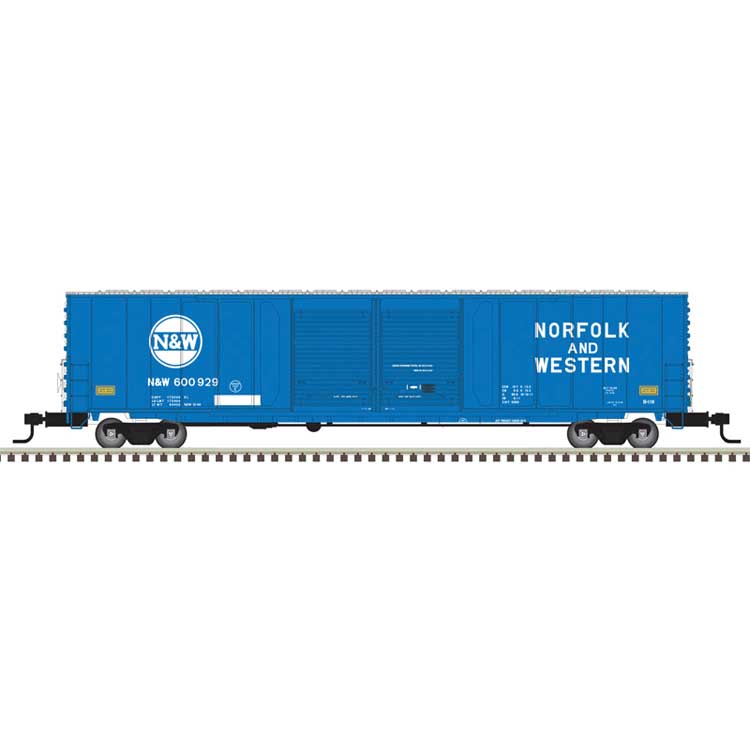 Atlas HO 50007175 Boxcar ACF 60' Double-Door Auto Parts Boxcar - RtR
 Norfolk & Western #600928