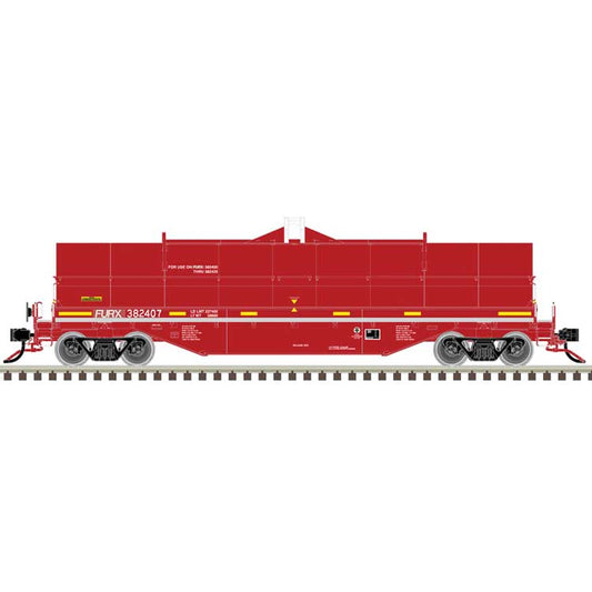 Atlas N 50006765 Coil Car 42' Coil Steel Car w/ Fishbelly Side Sill First Union Rail #382411