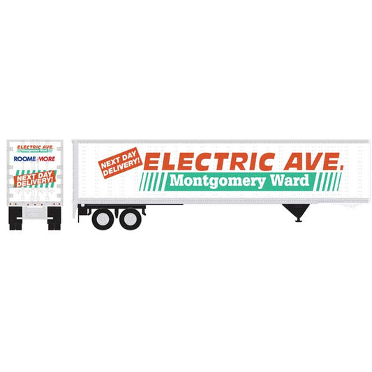 Atlas HO 20007830 Vehicle 45' Pines Trailer - Assembled Montgomery Ward #4132