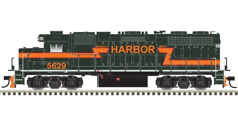 Atlas HO scale model locomotive - Atlas EMD GP38 Indiana Harbor Belt #5629 HO SCALE
