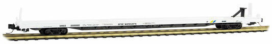 N scale model flat car - MicroTrains 89' Flatcar Erie Western #250005 N SCALE